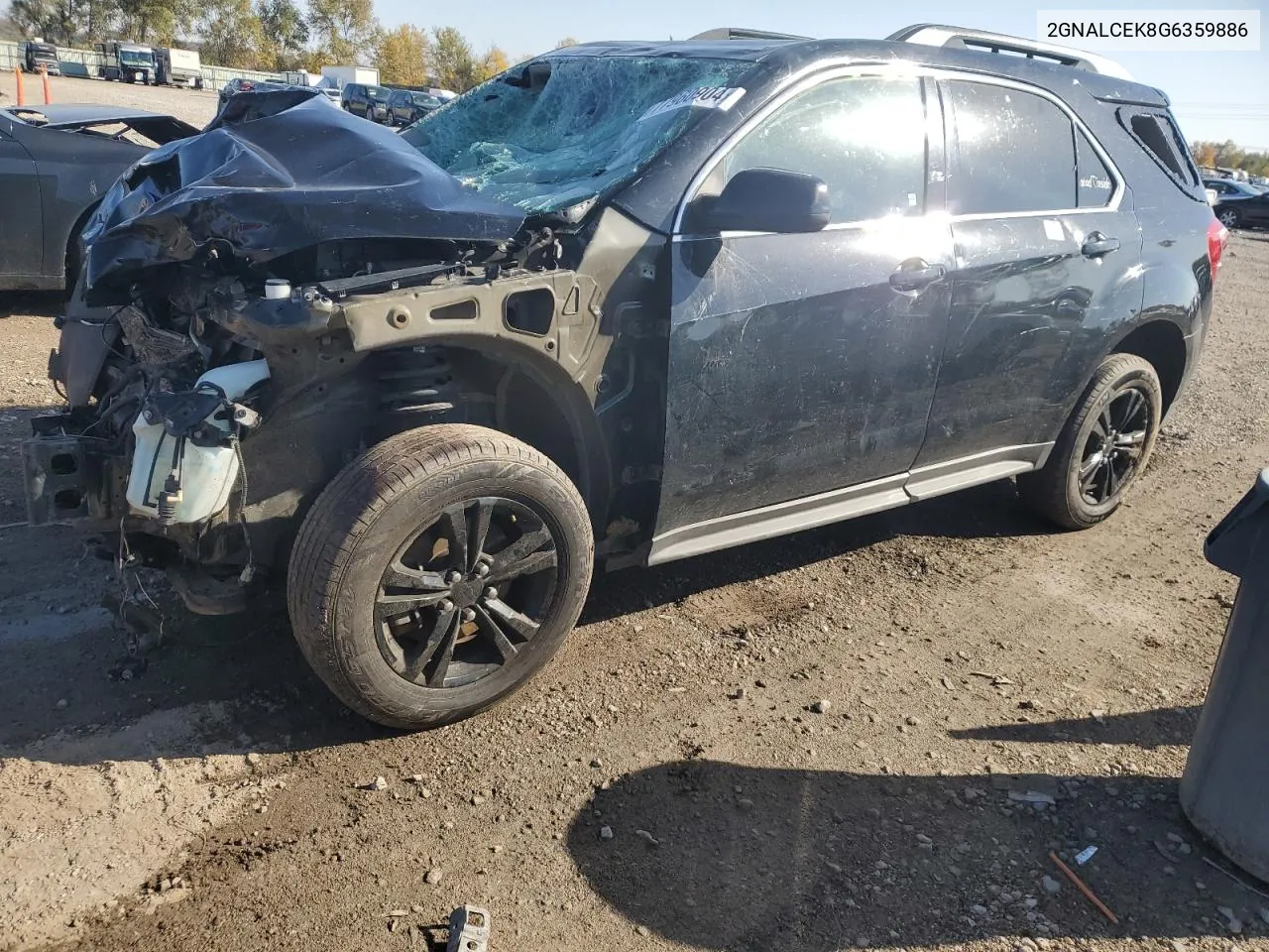 2GNALCEK8G6359886 2016 Chevrolet Equinox Lt