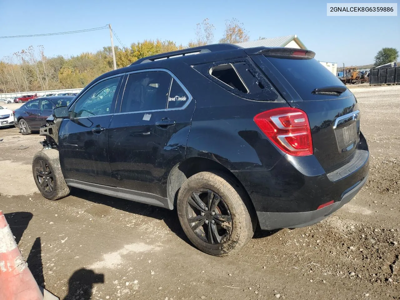 2GNALCEK8G6359886 2016 Chevrolet Equinox Lt