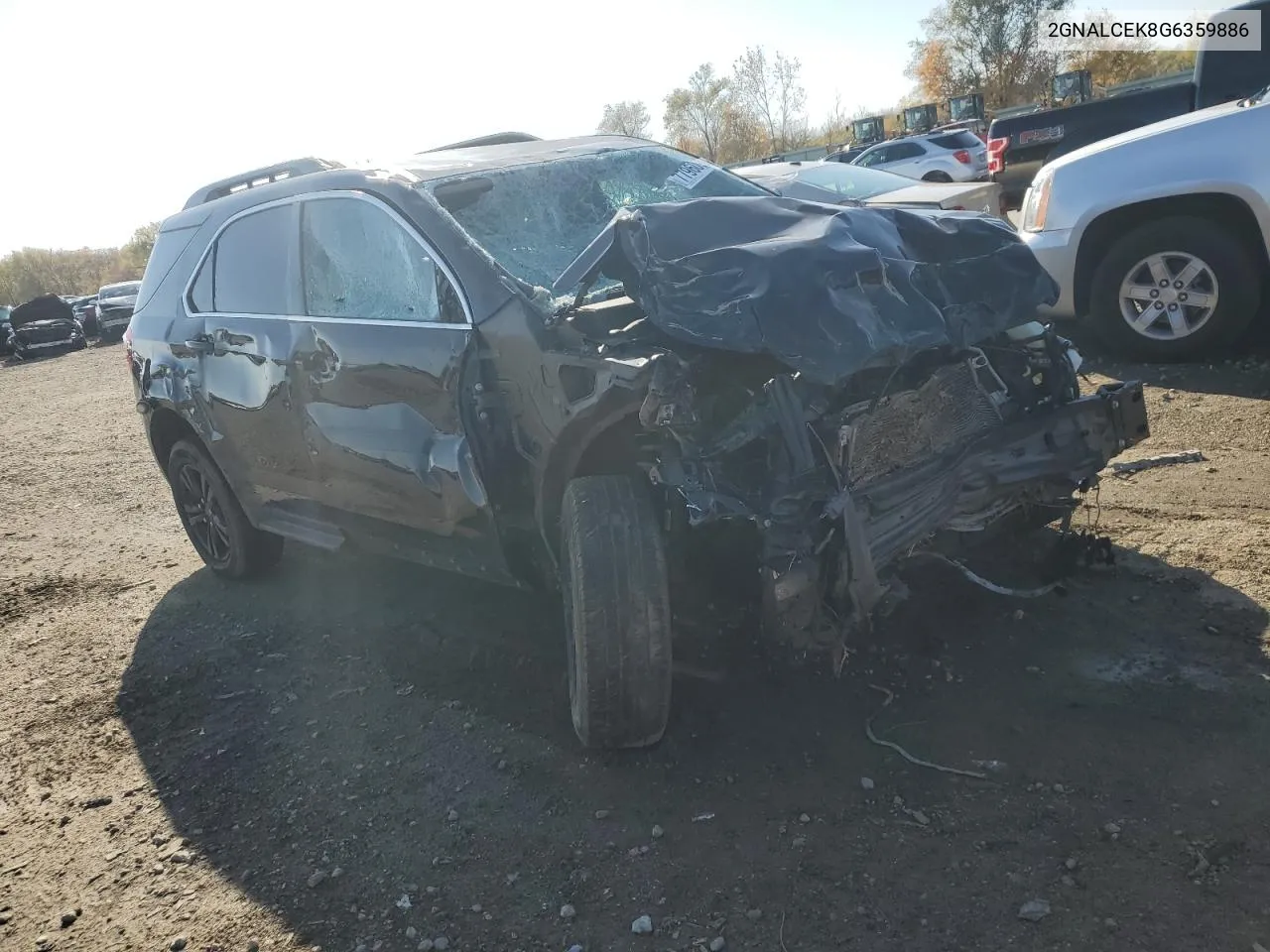 2GNALCEK8G6359886 2016 Chevrolet Equinox Lt