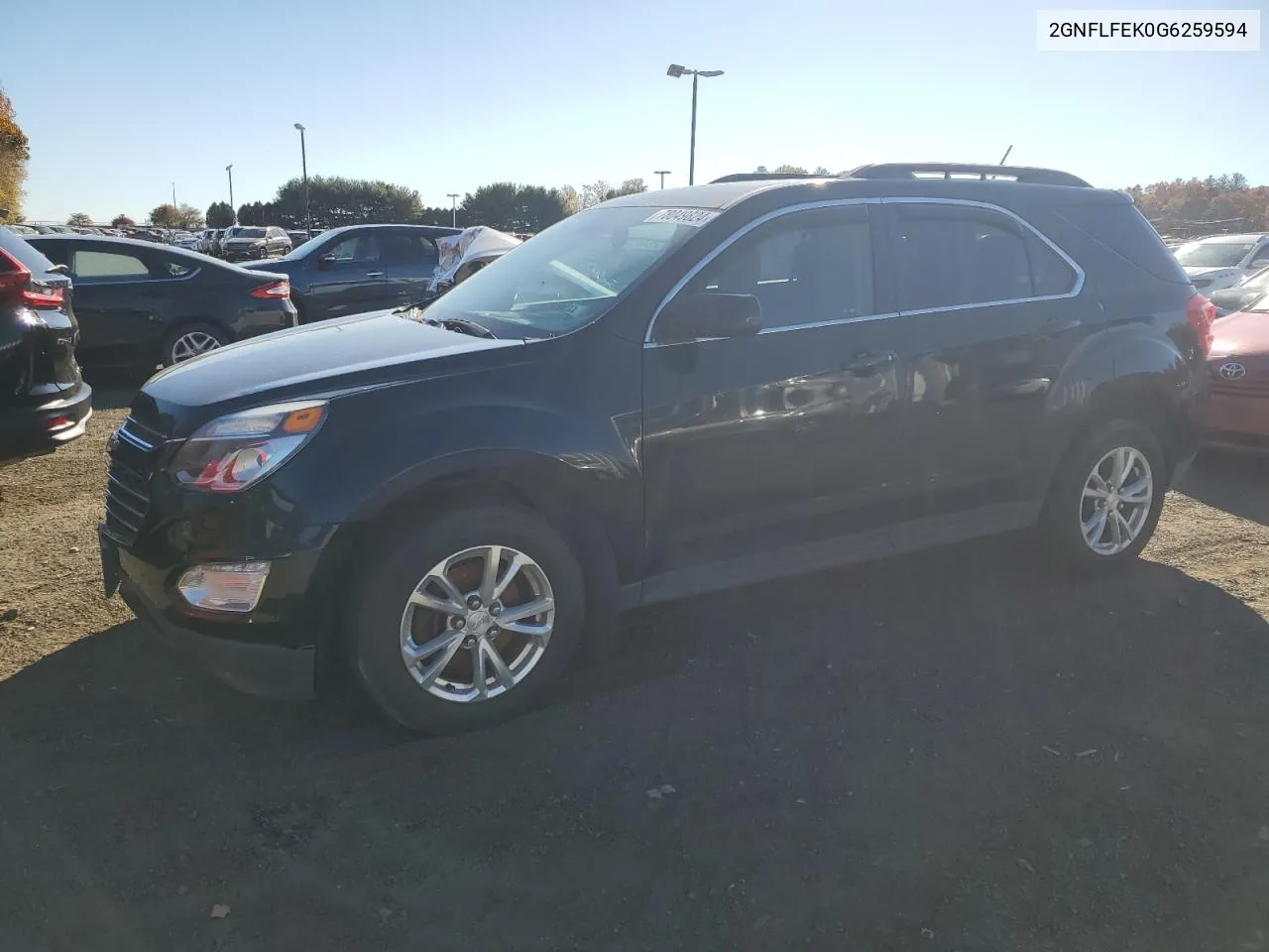 2GNFLFEK0G6259594 2016 Chevrolet Equinox Lt