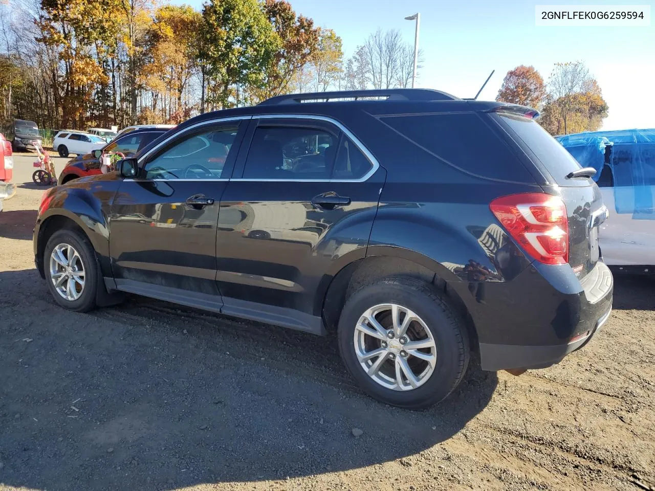 2016 Chevrolet Equinox Lt VIN: 2GNFLFEK0G6259594 Lot: 78049824