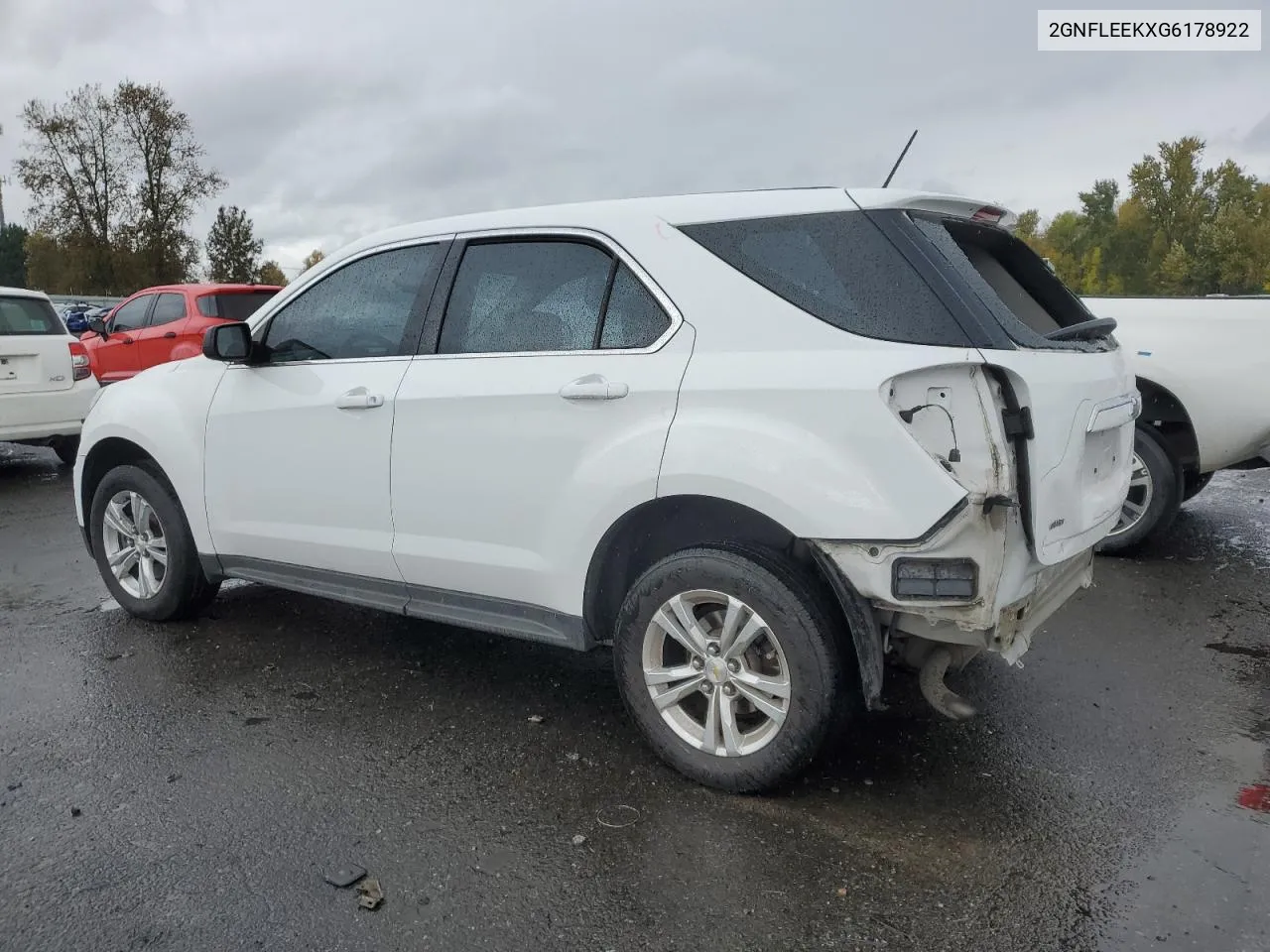 2016 Chevrolet Equinox Ls VIN: 2GNFLEEKXG6178922 Lot: 78079664