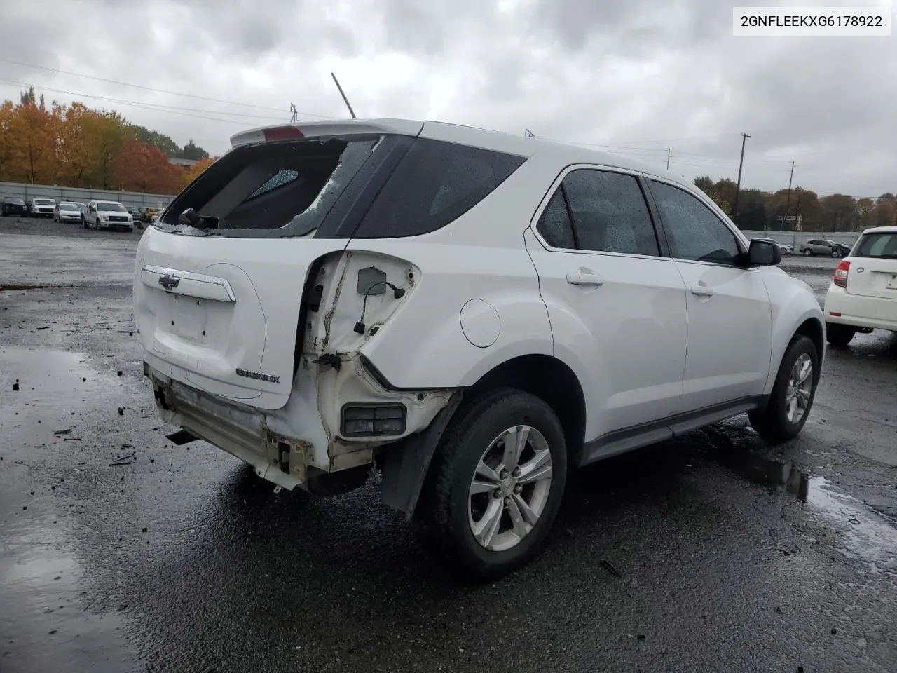 2016 Chevrolet Equinox Ls VIN: 2GNFLEEKXG6178922 Lot: 78079664