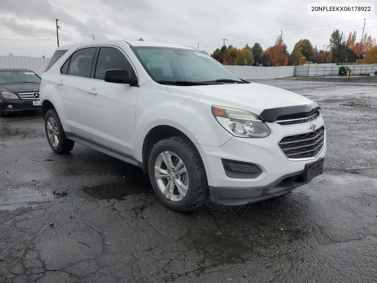 2016 Chevrolet Equinox Ls VIN: 2GNFLEEKXG6178922 Lot: 78079664