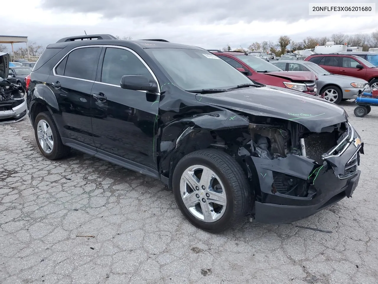 2016 Chevrolet Equinox Lt VIN: 2GNFLFE3XG6201680 Lot: 78176174