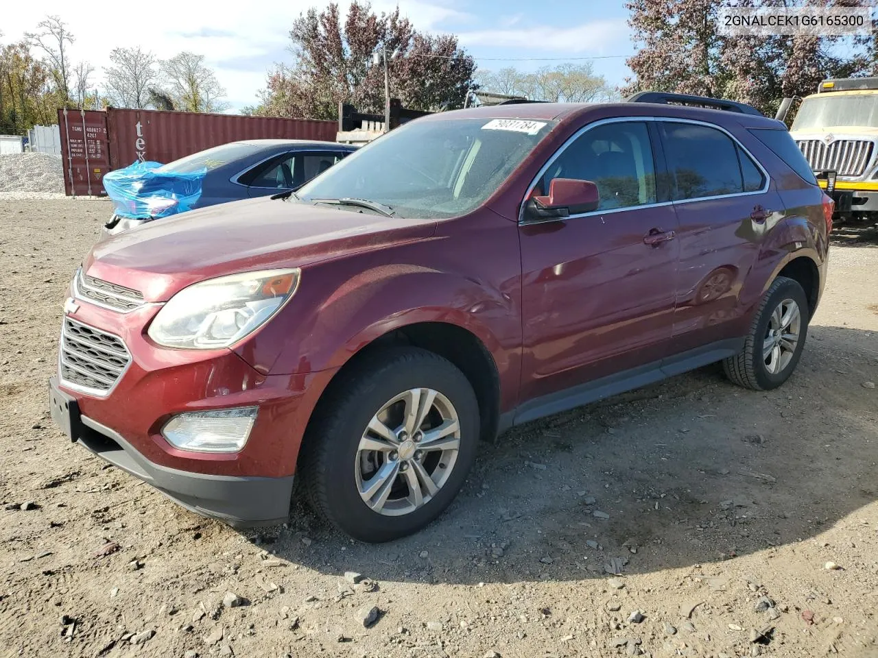 2016 Chevrolet Equinox Lt VIN: 2GNALCEK1G6165300 Lot: 79031784