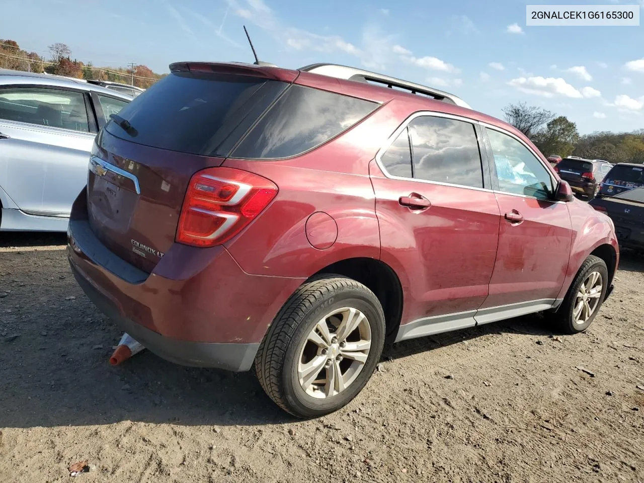 2016 Chevrolet Equinox Lt VIN: 2GNALCEK1G6165300 Lot: 79031784