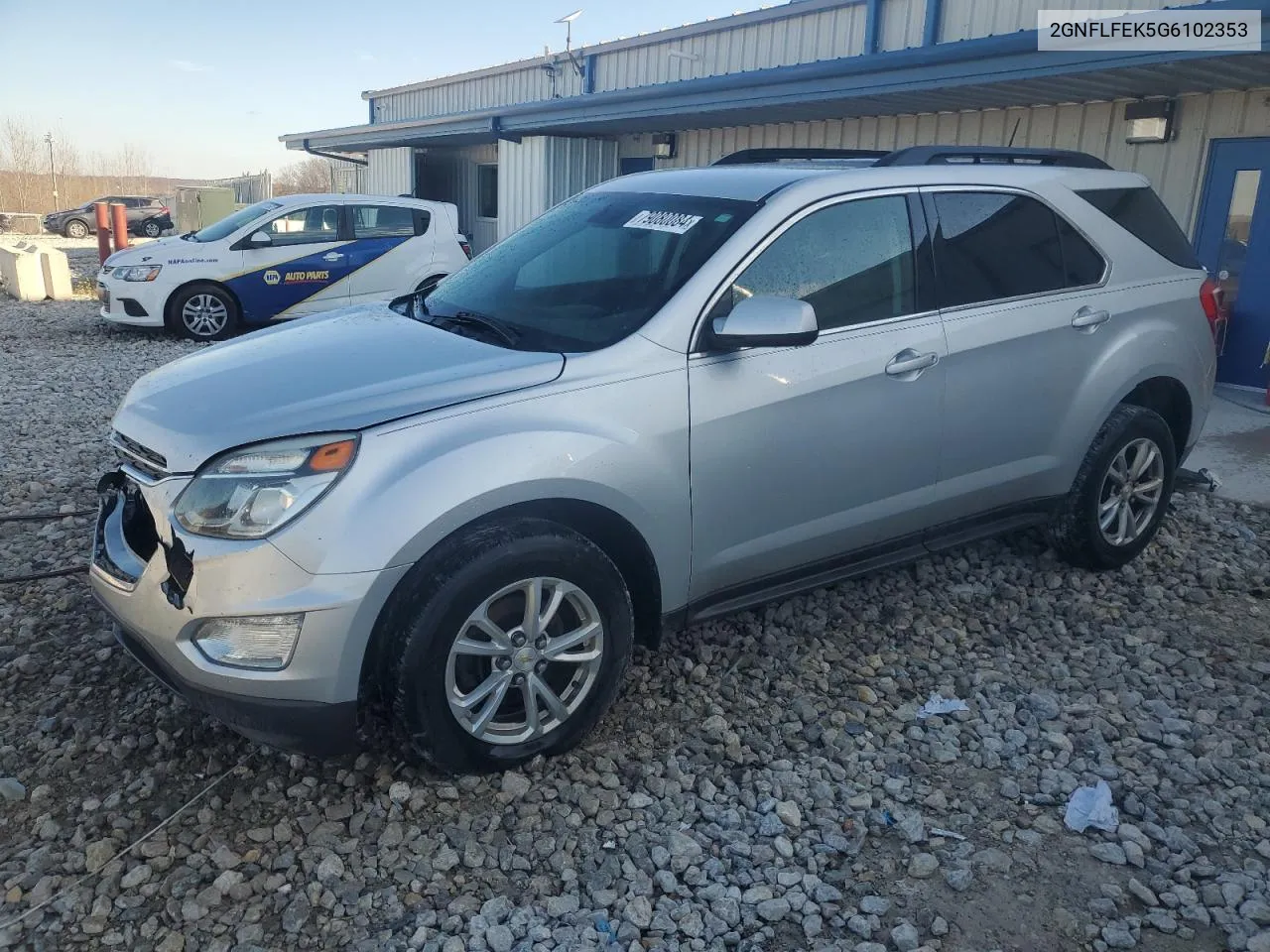 2016 Chevrolet Equinox Lt VIN: 2GNFLFEK5G6102353 Lot: 79080084