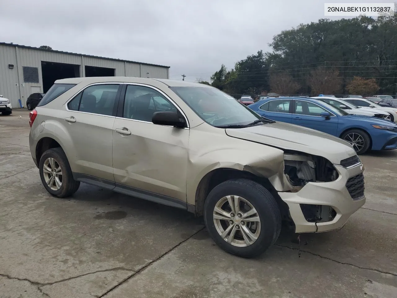 2016 Chevrolet Equinox Ls VIN: 2GNALBEK1G1132837 Lot: 79229874