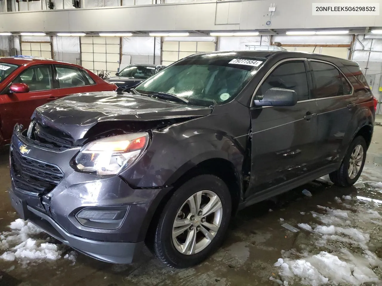 2016 Chevrolet Equinox Ls VIN: 2GNFLEEK5G6298532 Lot: 79277554