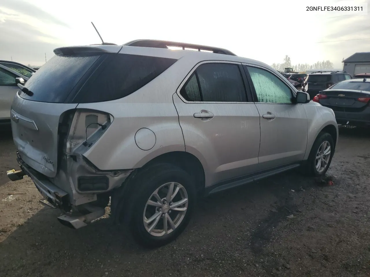 2016 Chevrolet Equinox Lt VIN: 2GNFLFE34G6331311 Lot: 79281734