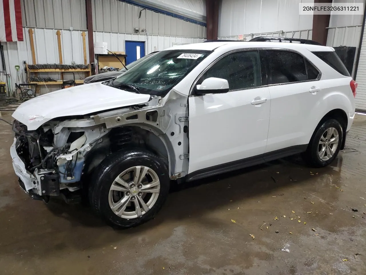 2016 Chevrolet Equinox Lt VIN: 2GNFLFE32G6311221 Lot: 79406434