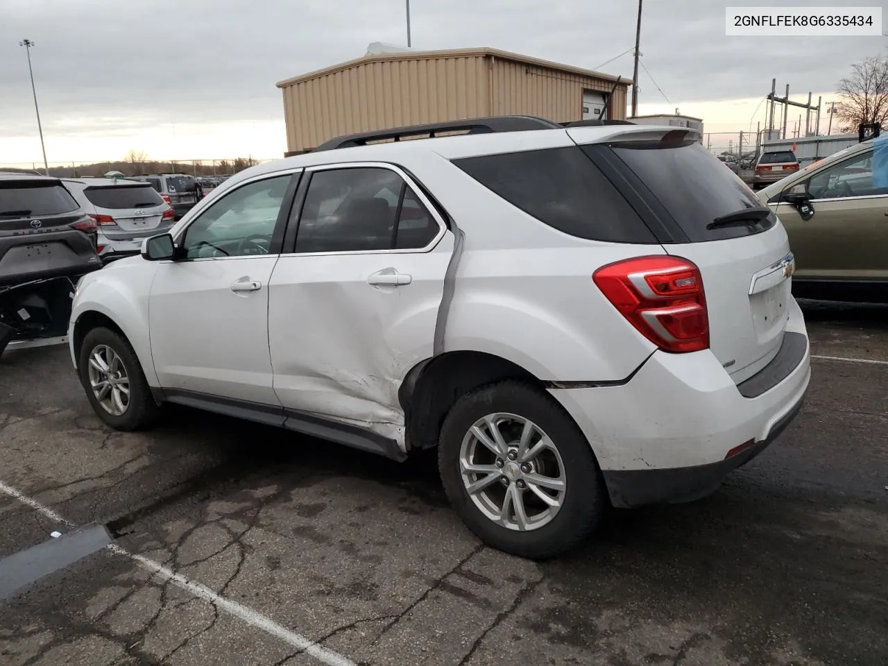 2016 Chevrolet Equinox Lt VIN: 2GNFLFEK8G6335434 Lot: 79421384