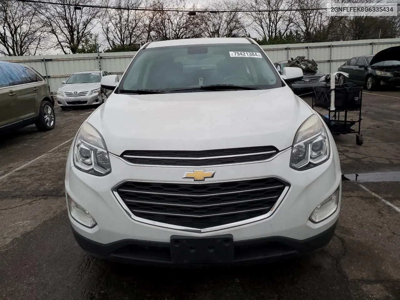 2016 Chevrolet Equinox Lt VIN: 2GNFLFEK8G6335434 Lot: 79421384