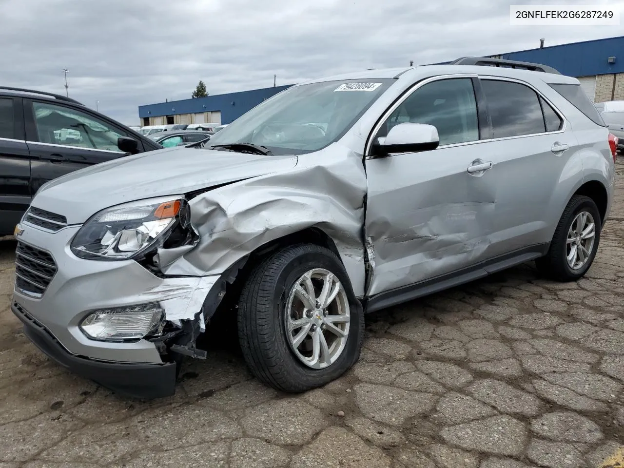 2016 Chevrolet Equinox Lt VIN: 2GNFLFEK2G6287249 Lot: 79428094