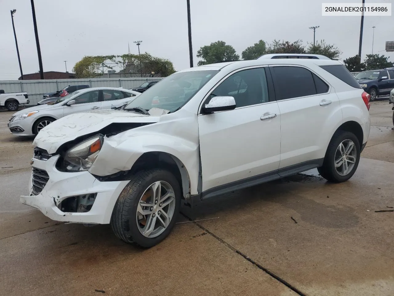 2016 Chevrolet Equinox Ltz VIN: 2GNALDEK2G1154986 Lot: 79443384