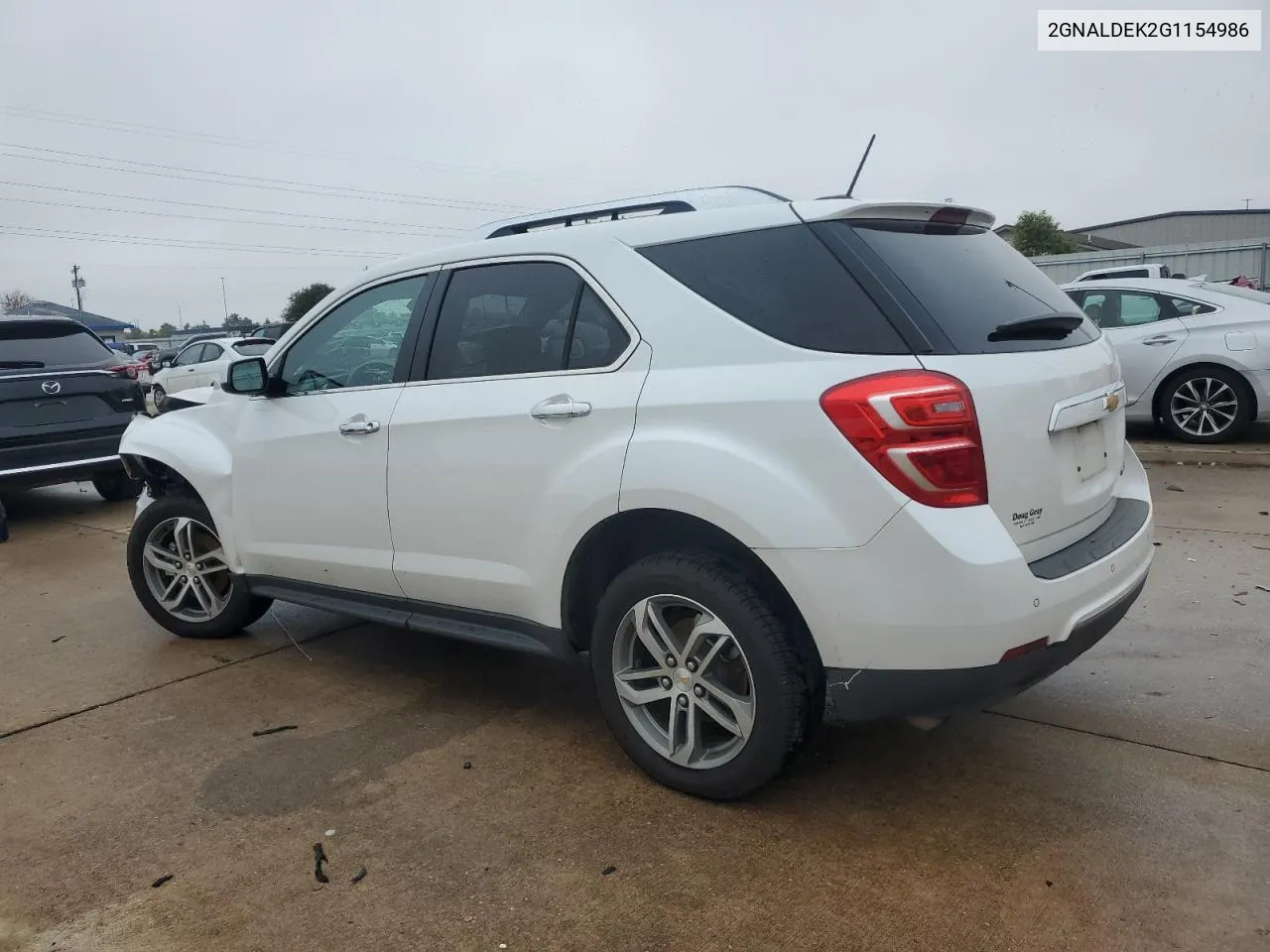 2016 Chevrolet Equinox Ltz VIN: 2GNALDEK2G1154986 Lot: 79443384