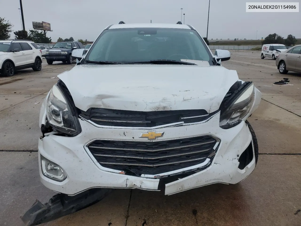 2016 Chevrolet Equinox Ltz VIN: 2GNALDEK2G1154986 Lot: 79443384