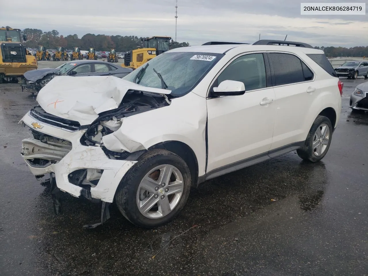 2016 Chevrolet Equinox Lt VIN: 2GNALCEK8G6284719 Lot: 79676924