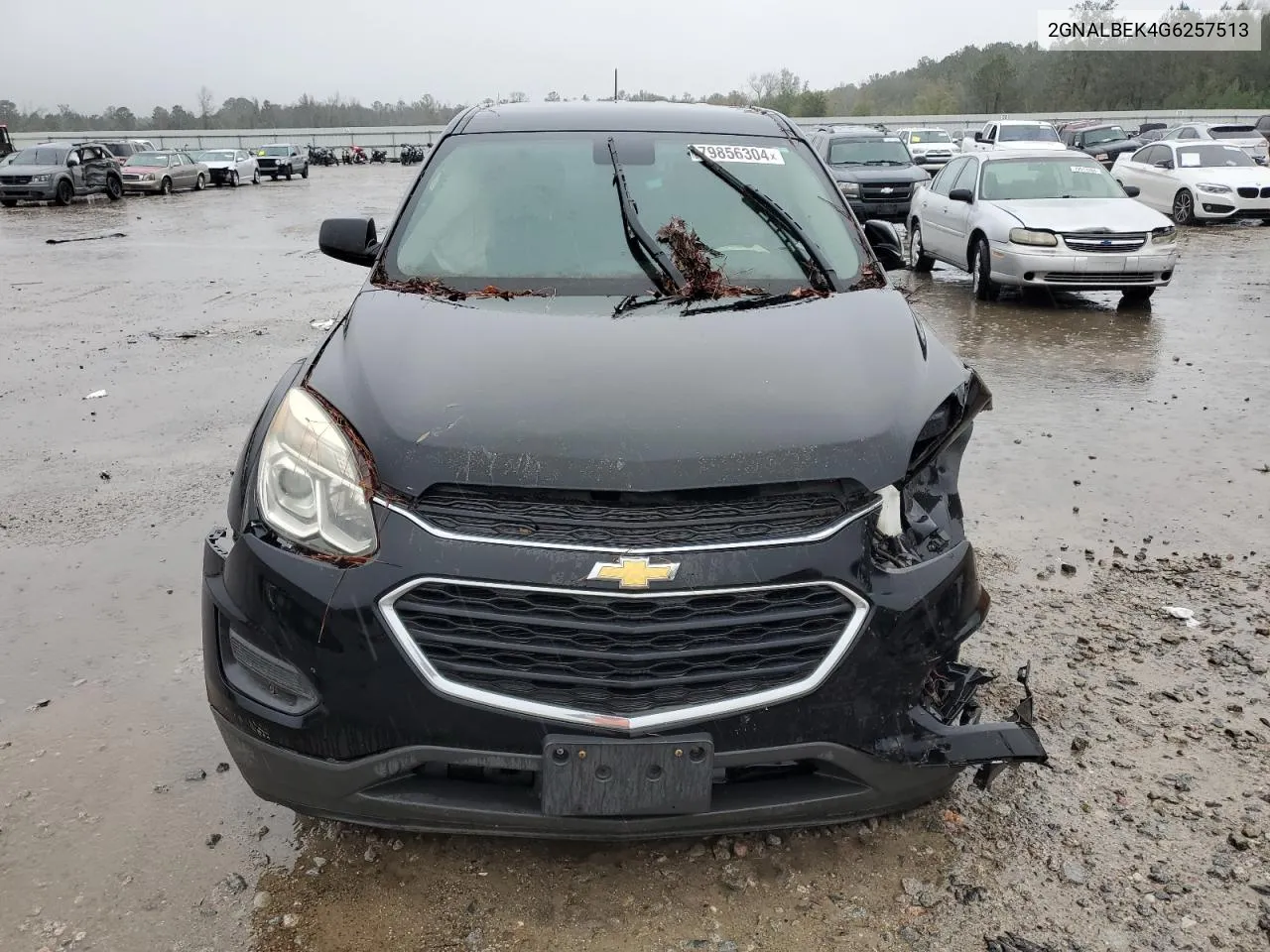 2016 Chevrolet Equinox Ls VIN: 2GNALBEK4G6257513 Lot: 79856304