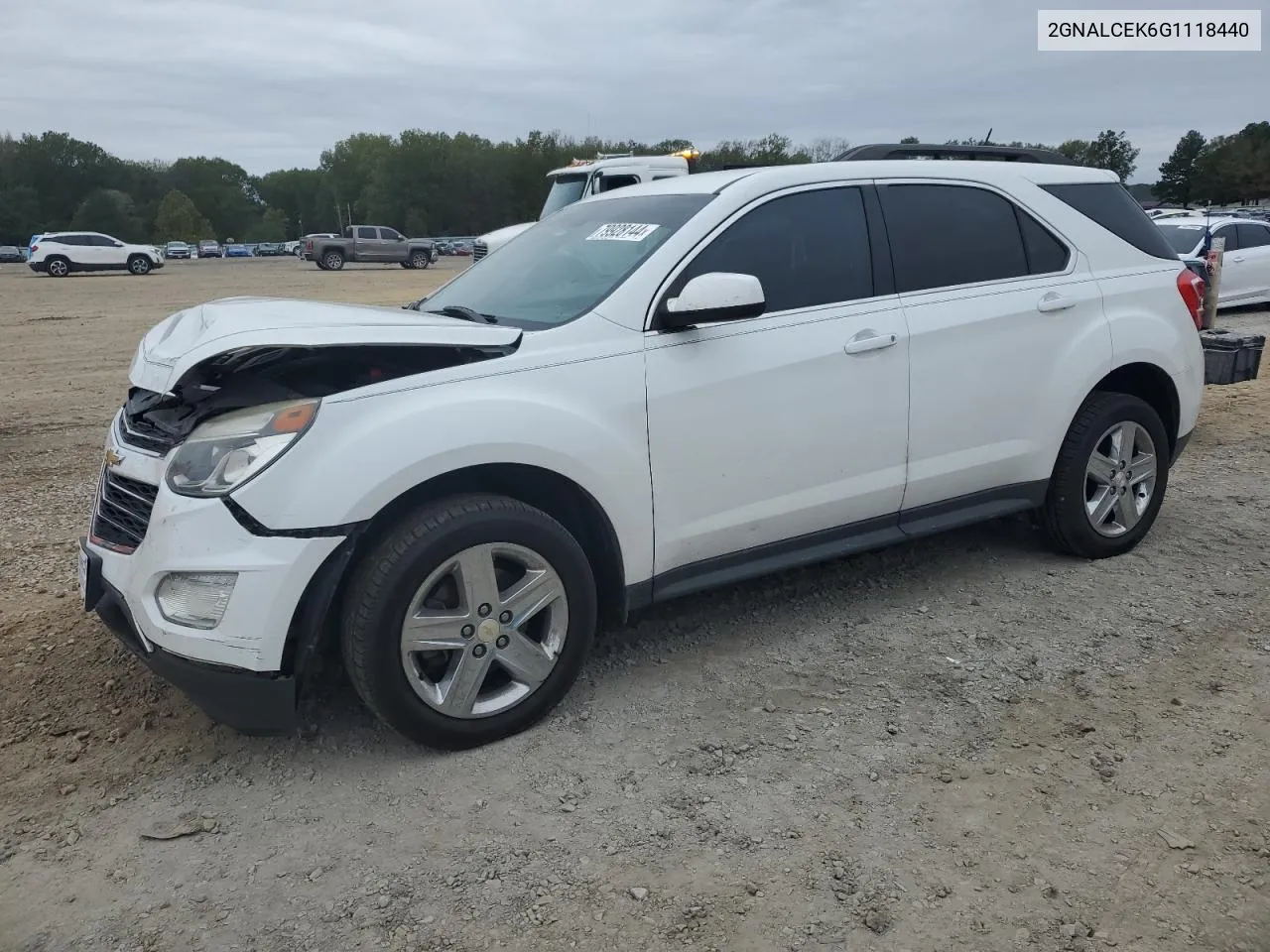 2016 Chevrolet Equinox Lt VIN: 2GNALCEK6G1118440 Lot: 79928144