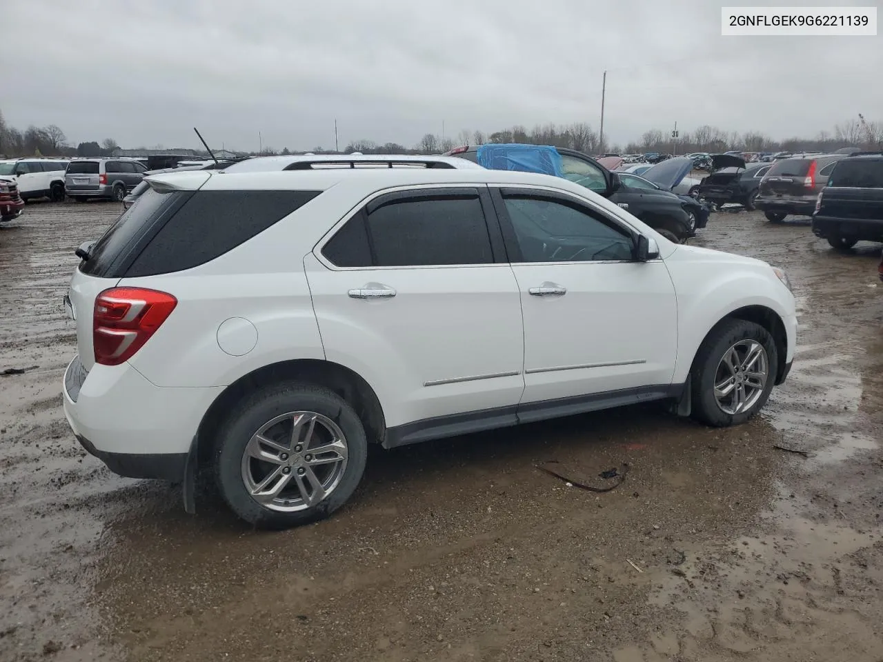 2016 Chevrolet Equinox Ltz VIN: 2GNFLGEK9G6221139 Lot: 80270654