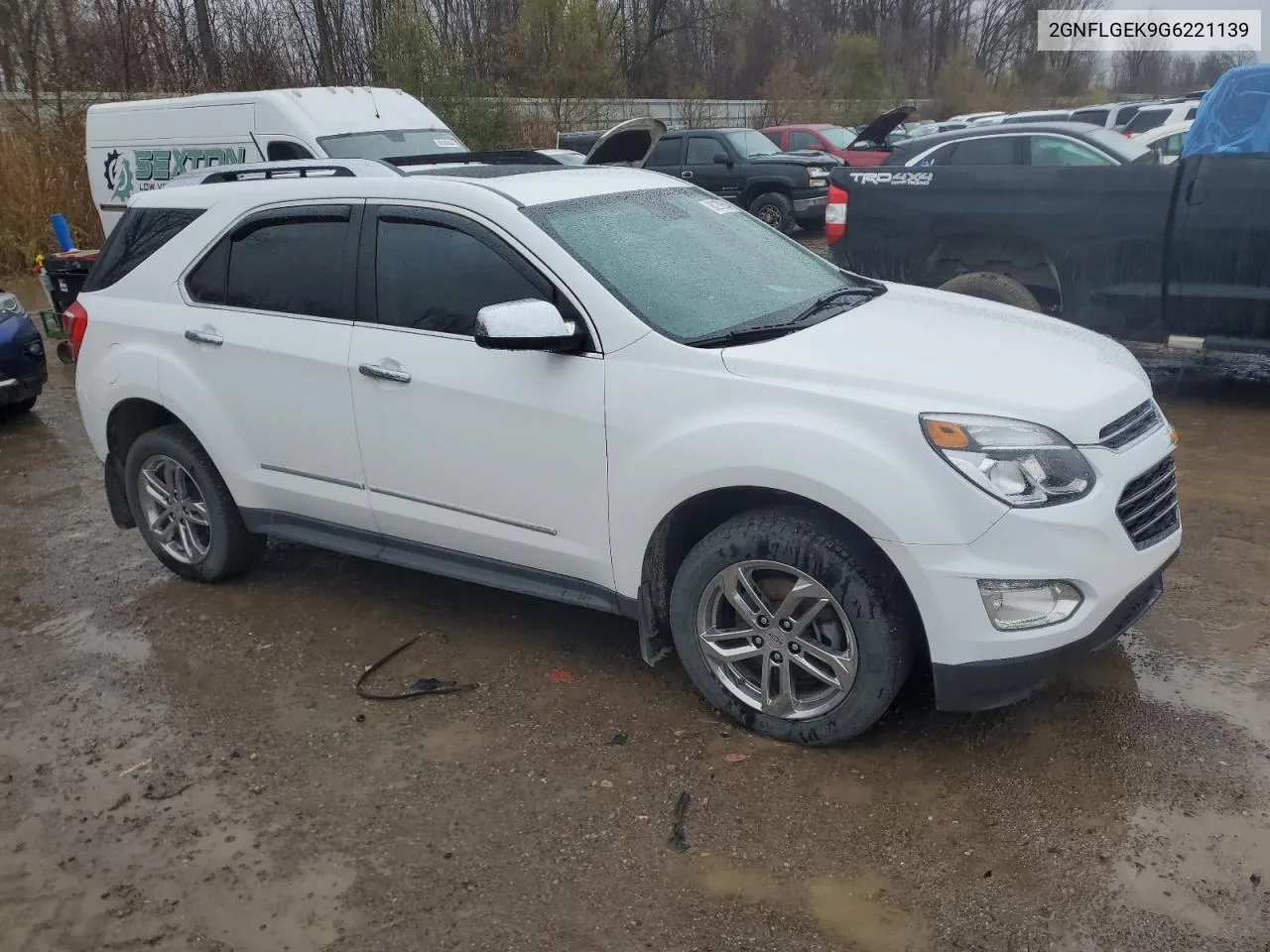 2016 Chevrolet Equinox Ltz VIN: 2GNFLGEK9G6221139 Lot: 80270654