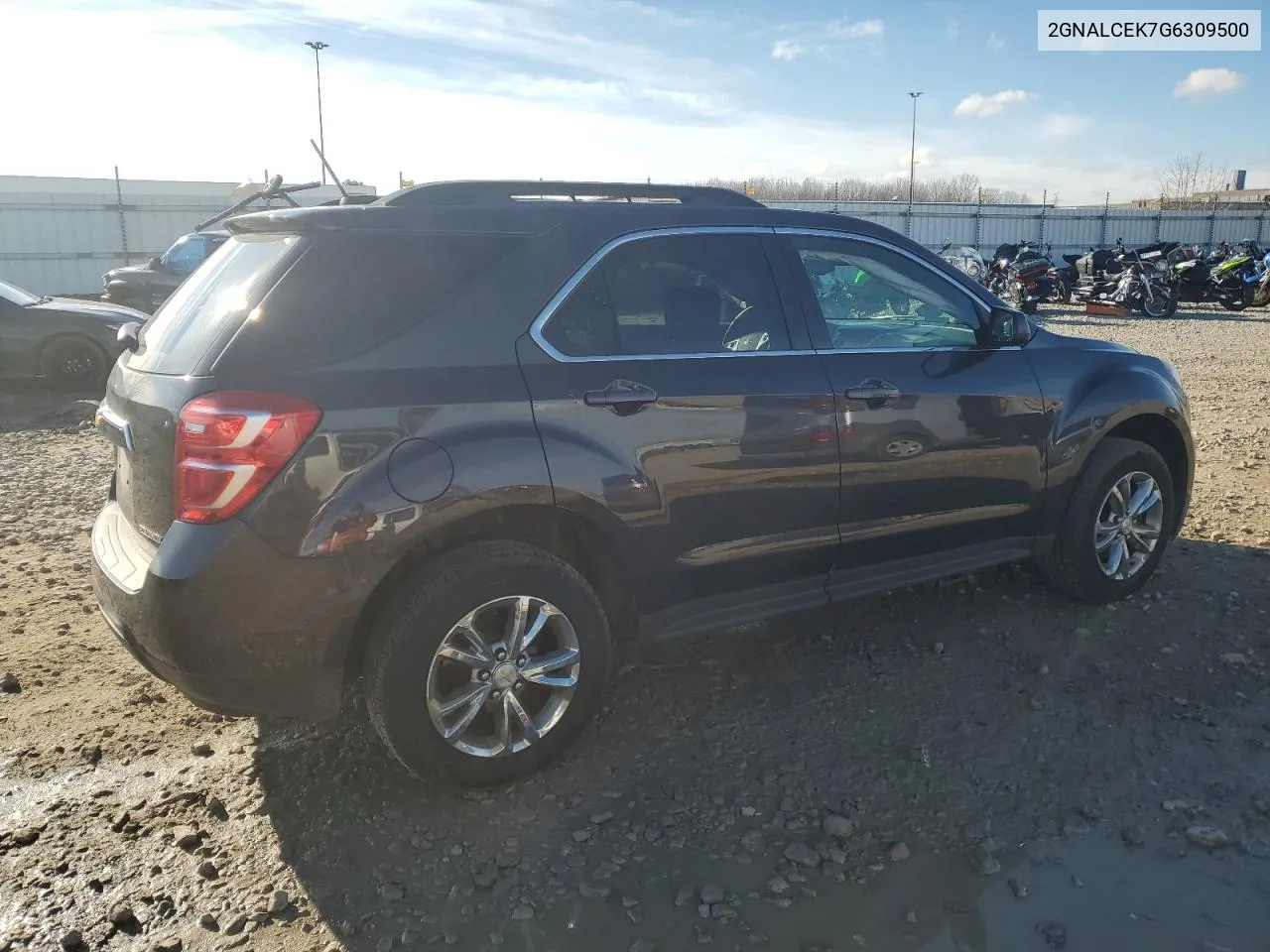 2016 Chevrolet Equinox Lt VIN: 2GNALCEK7G6309500 Lot: 80364314