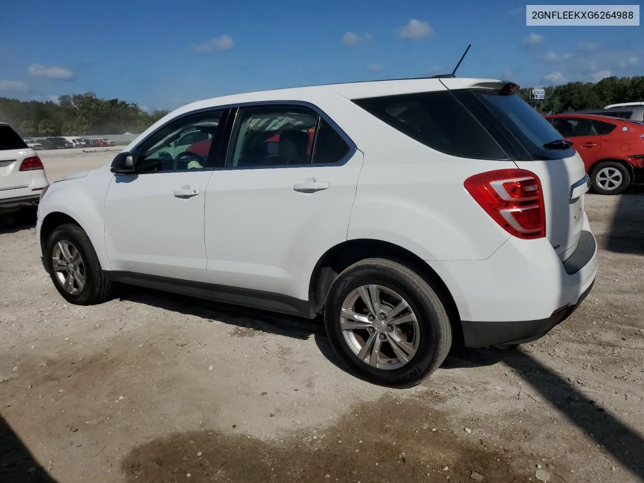 2016 Chevrolet Equinox Ls VIN: 2GNFLEEKXG6264988 Lot: 80474334