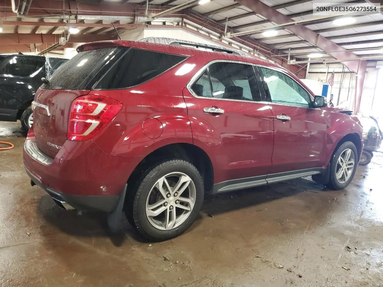 2016 Chevrolet Equinox Ltz VIN: 2GNFLGE35G6273554 Lot: 80704174