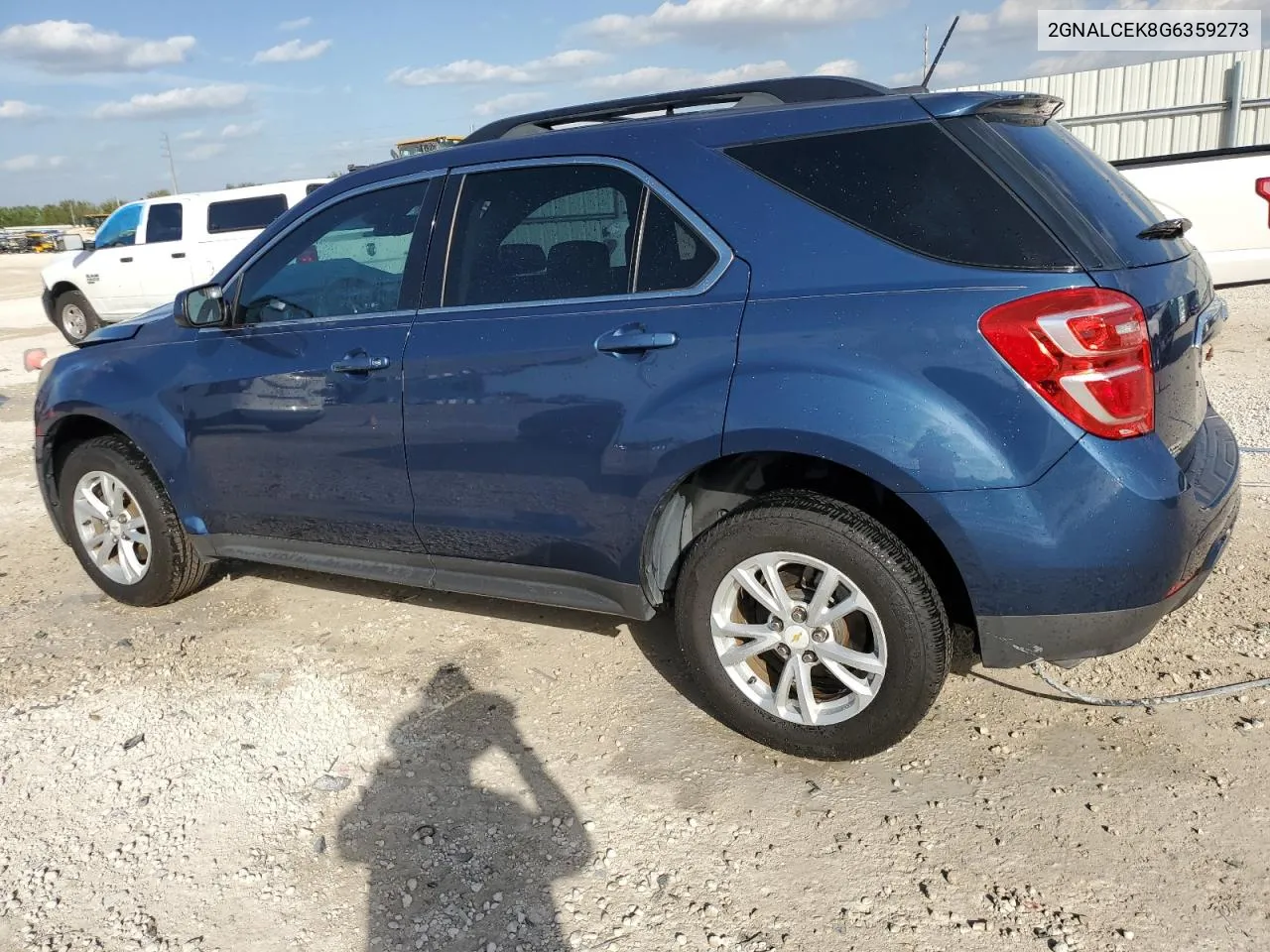 2016 Chevrolet Equinox Lt VIN: 2GNALCEK8G6359273 Lot: 80709774