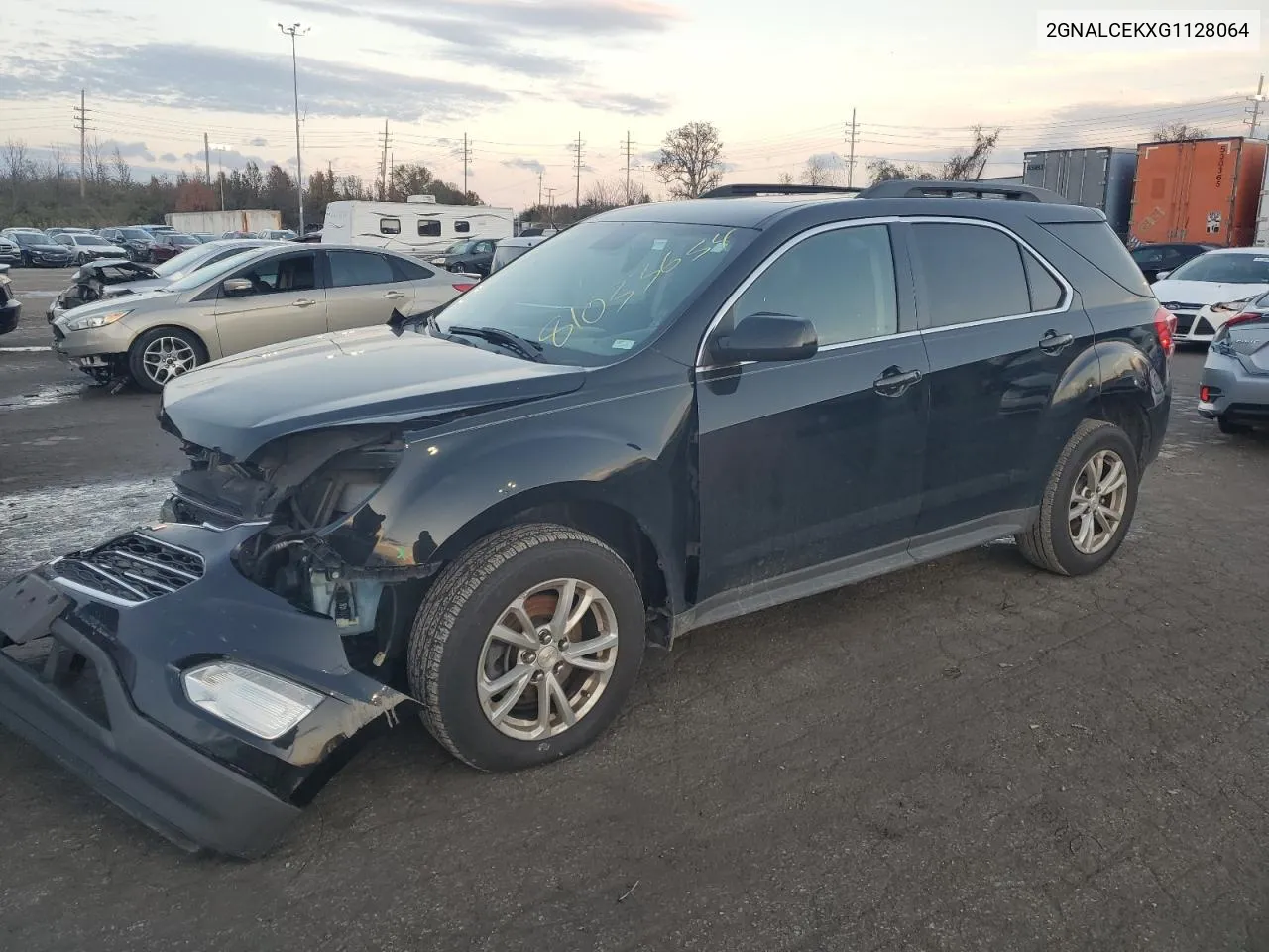 2016 Chevrolet Equinox Lt VIN: 2GNALCEKXG1128064 Lot: 81033634