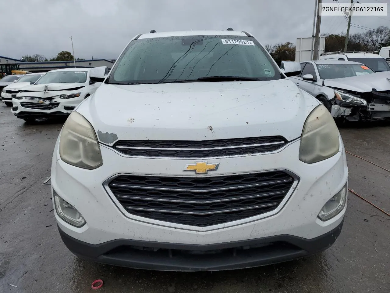 2016 Chevrolet Equinox Ltz VIN: 2GNFLGEK8G6127169 Lot: 81129824