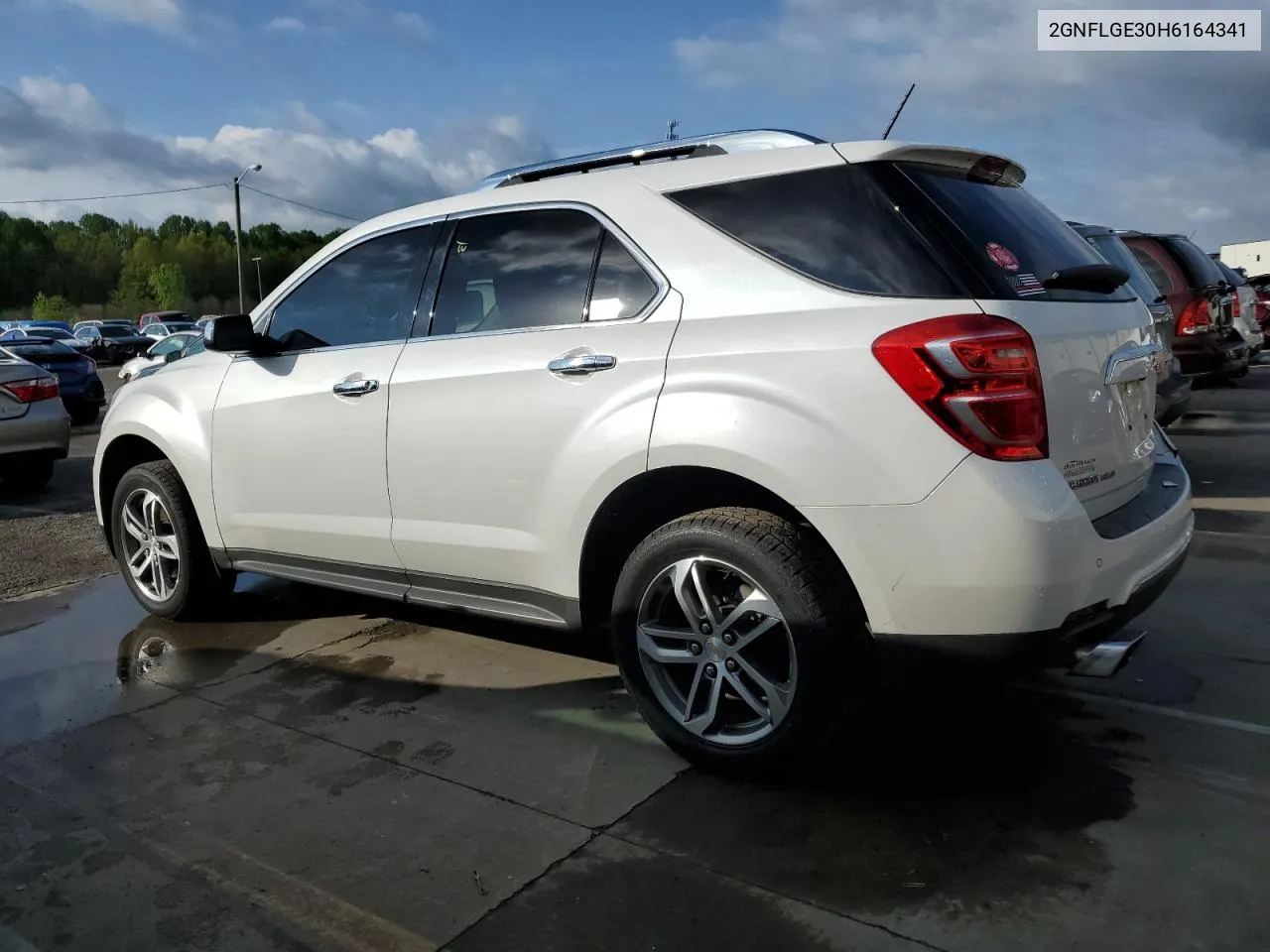 2017 Chevrolet Equinox Premier VIN: 2GNFLGE30H6164341 Lot: 51202904