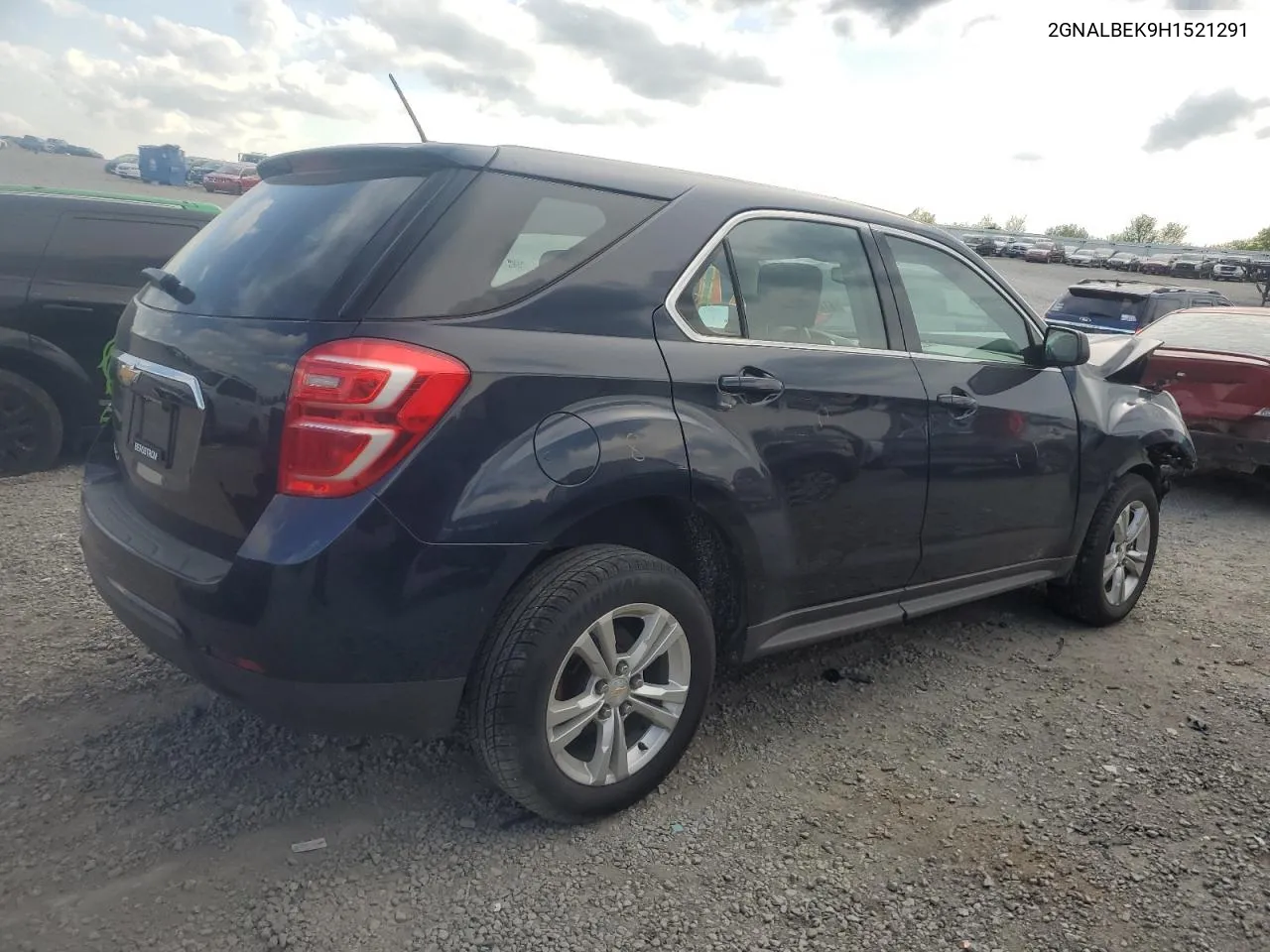 2017 Chevrolet Equinox Ls VIN: 2GNALBEK9H1521291 Lot: 51216484