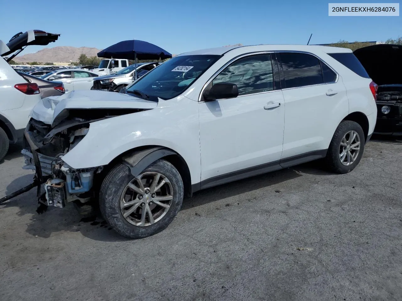 2017 Chevrolet Equinox Ls VIN: 2GNFLEEKXH6284076 Lot: 54282164