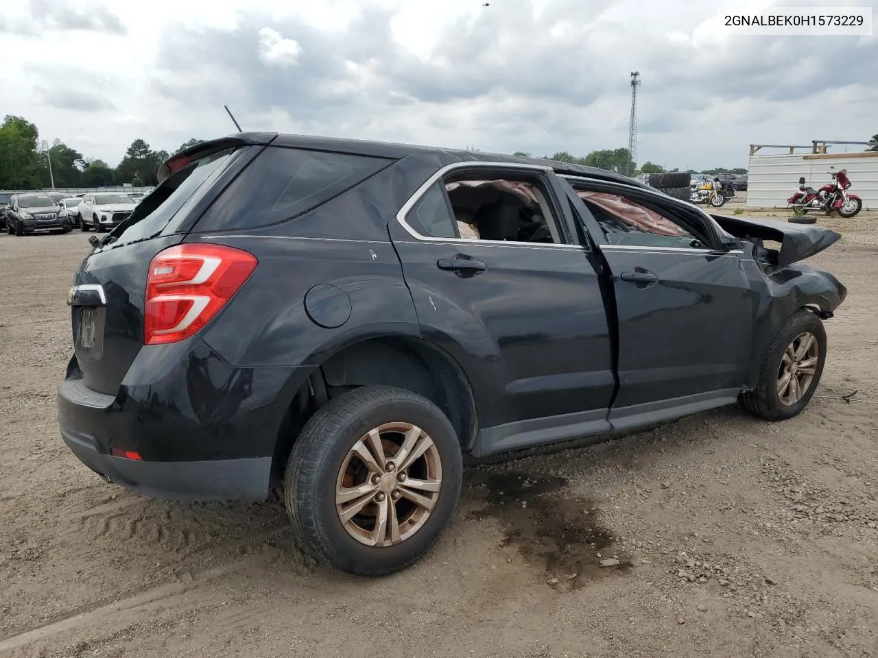 2017 Chevrolet Equinox Ls VIN: 2GNALBEK0H1573229 Lot: 54424104