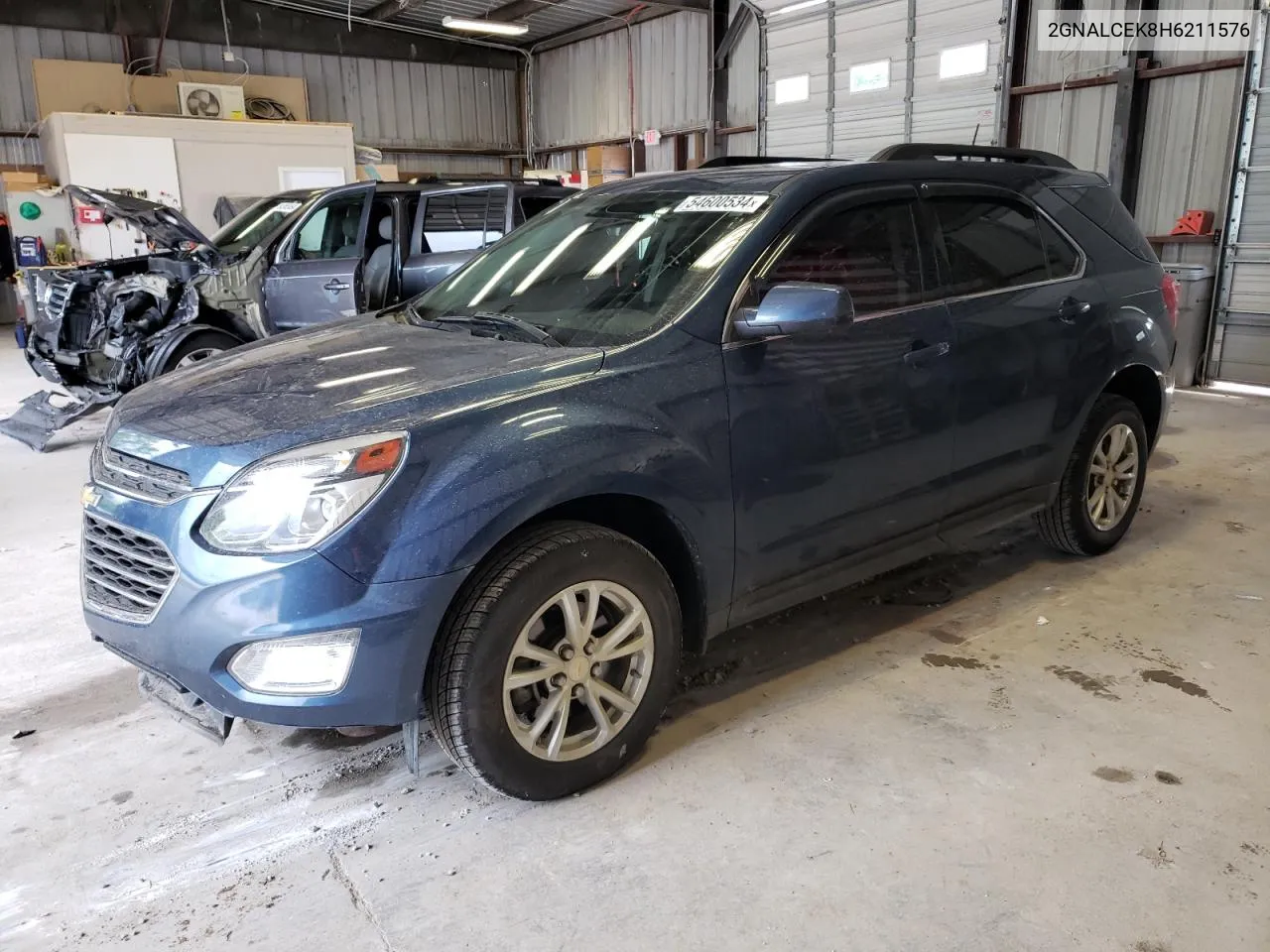 2017 Chevrolet Equinox Lt VIN: 2GNALCEK8H6211576 Lot: 54600534