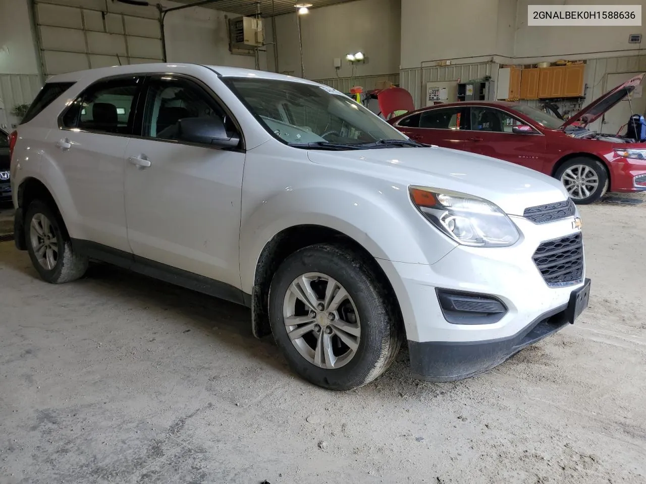 2017 Chevrolet Equinox Ls VIN: 2GNALBEK0H1588636 Lot: 54641184