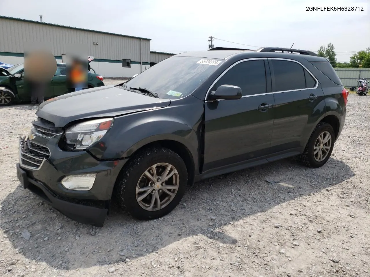 2017 Chevrolet Equinox Lt VIN: 2GNFLFEK6H6328712 Lot: 55420974