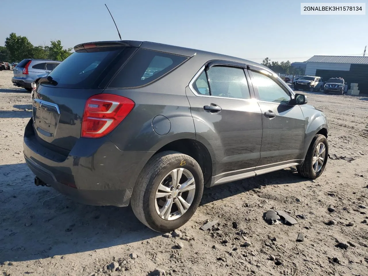 2017 Chevrolet Equinox Ls VIN: 2GNALBEK3H1578134 Lot: 55549104