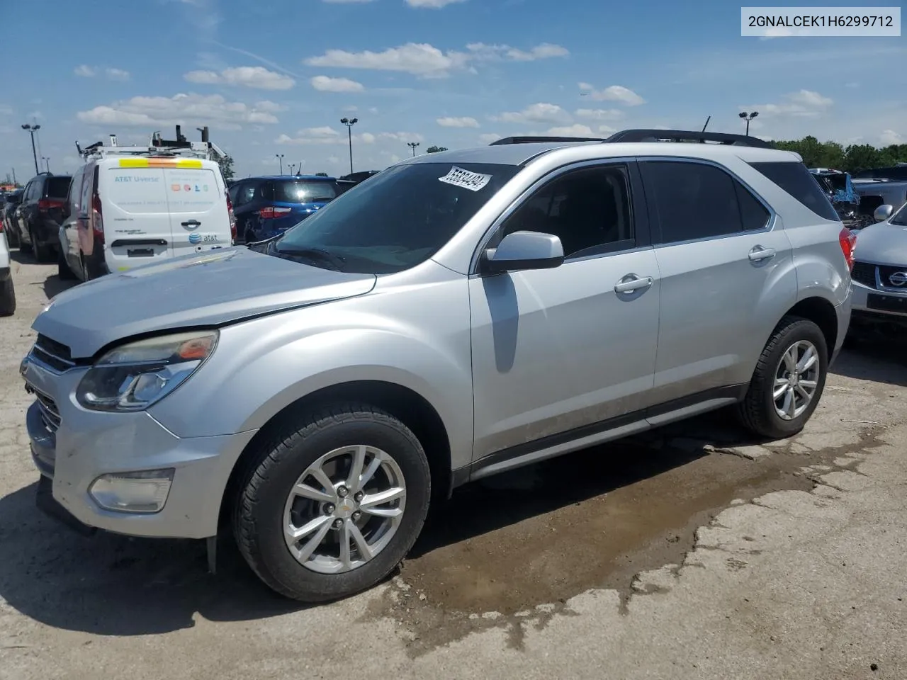 2017 Chevrolet Equinox Lt VIN: 2GNALCEK1H6299712 Lot: 55834494