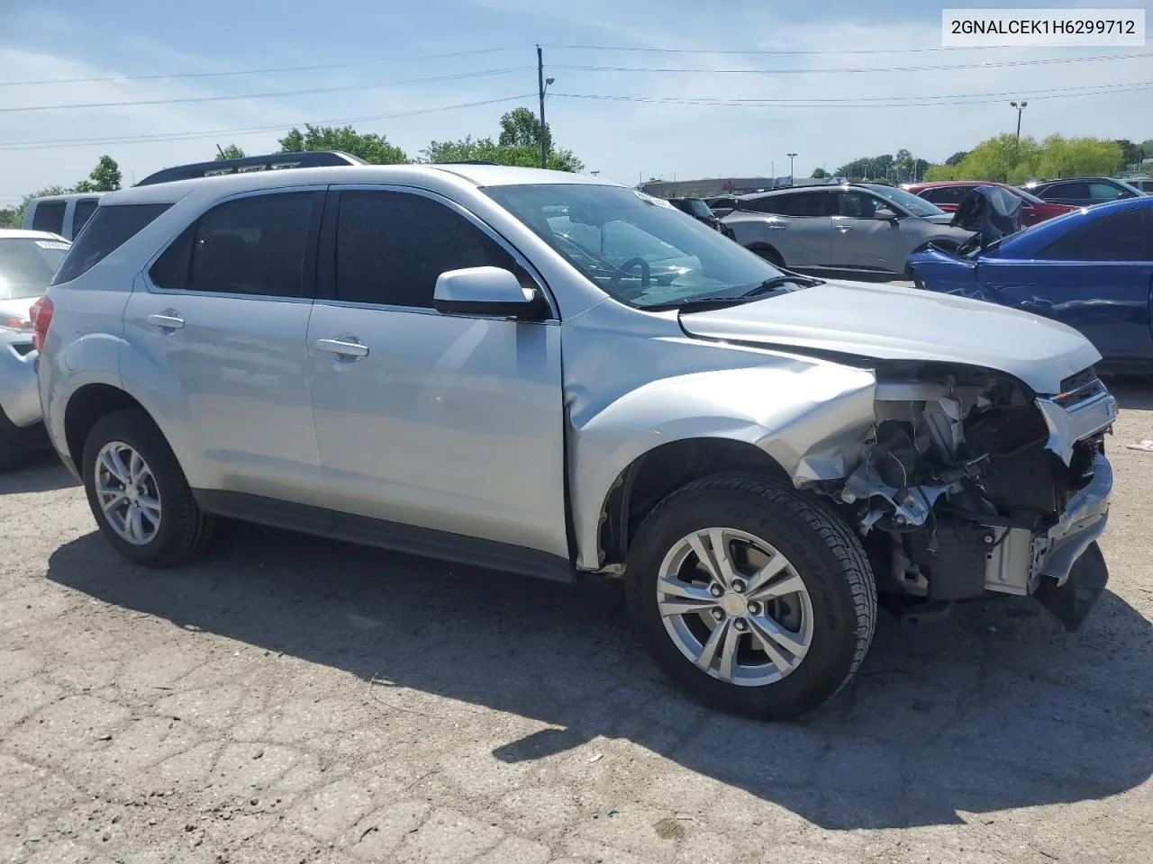 2017 Chevrolet Equinox Lt VIN: 2GNALCEK1H6299712 Lot: 55834494