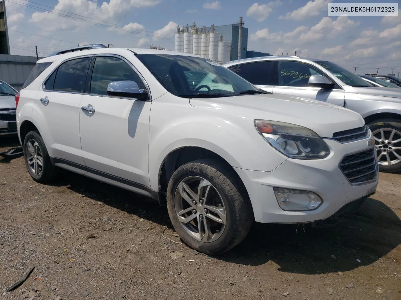 2017 Chevrolet Equinox Premier VIN: 2GNALDEK5H6172323 Lot: 57083614