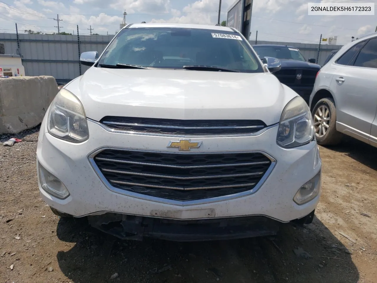 2017 Chevrolet Equinox Premier VIN: 2GNALDEK5H6172323 Lot: 57083614