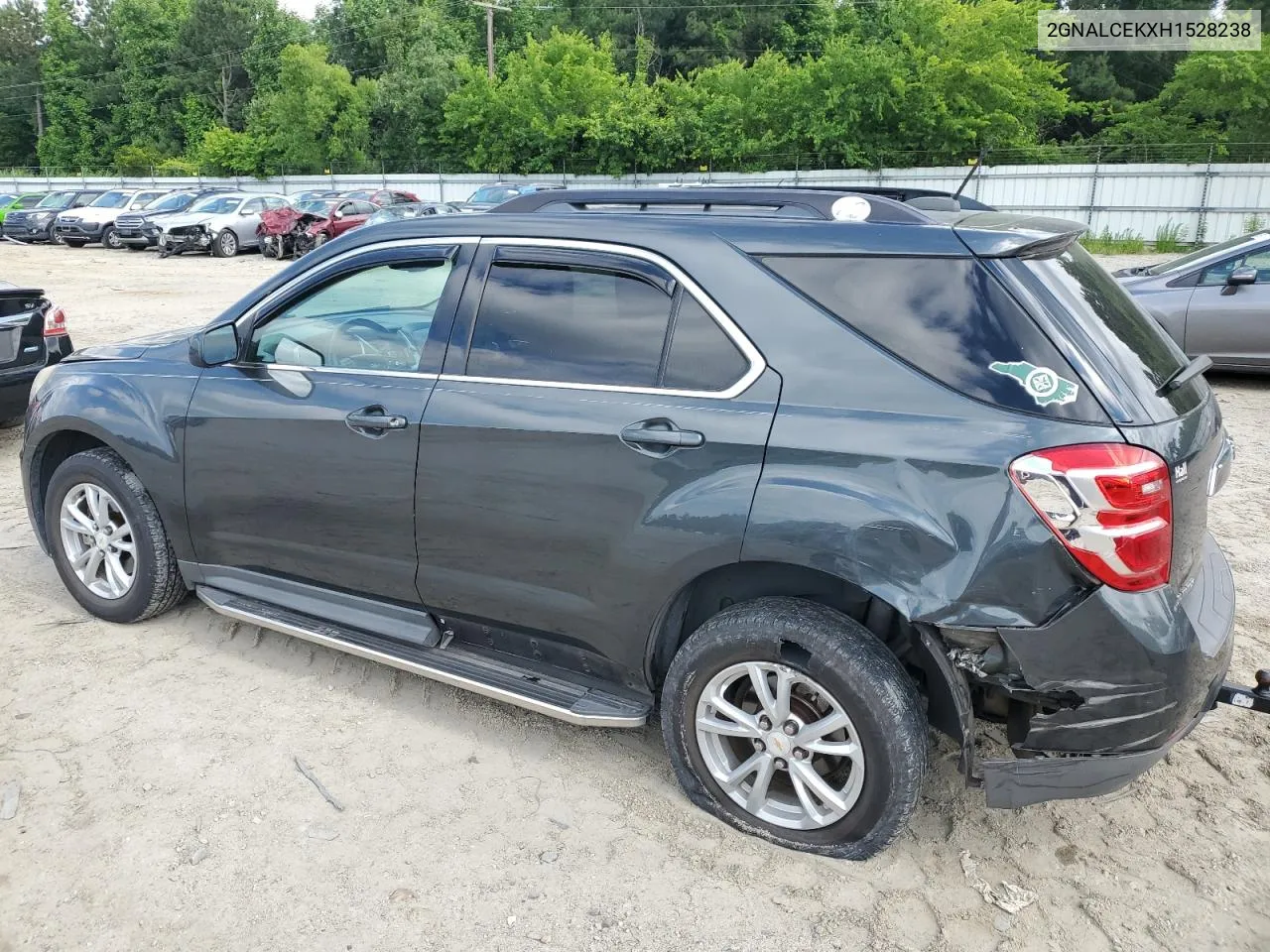 2017 Chevrolet Equinox Lt VIN: 2GNALCEKXH1528238 Lot: 57306524