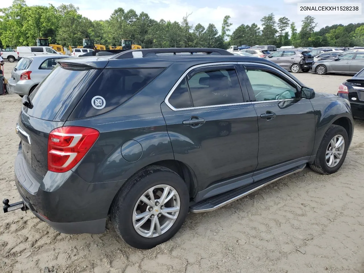 2017 Chevrolet Equinox Lt VIN: 2GNALCEKXH1528238 Lot: 57306524