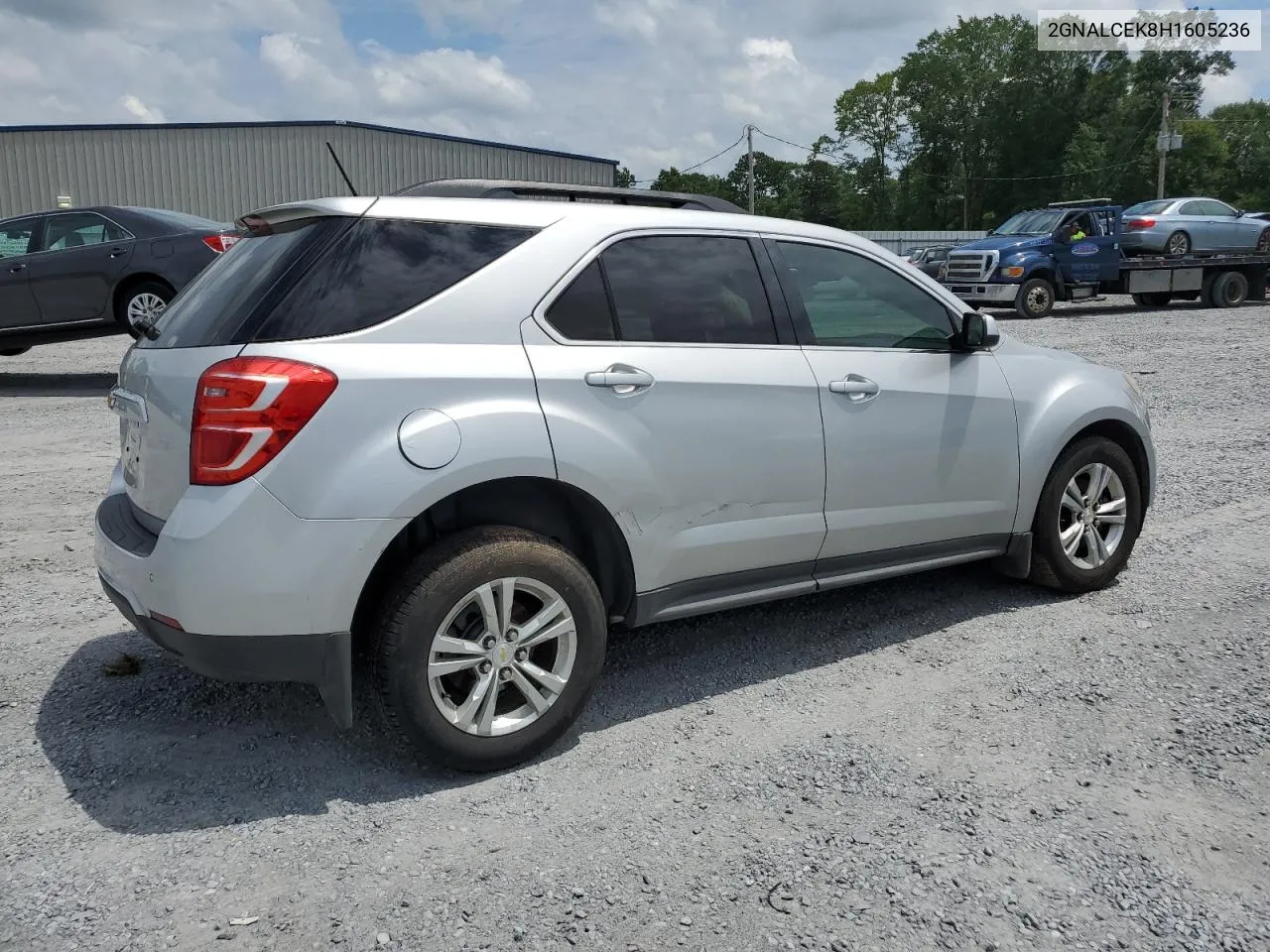 2017 Chevrolet Equinox Lt VIN: 2GNALCEK8H1605236 Lot: 57721904