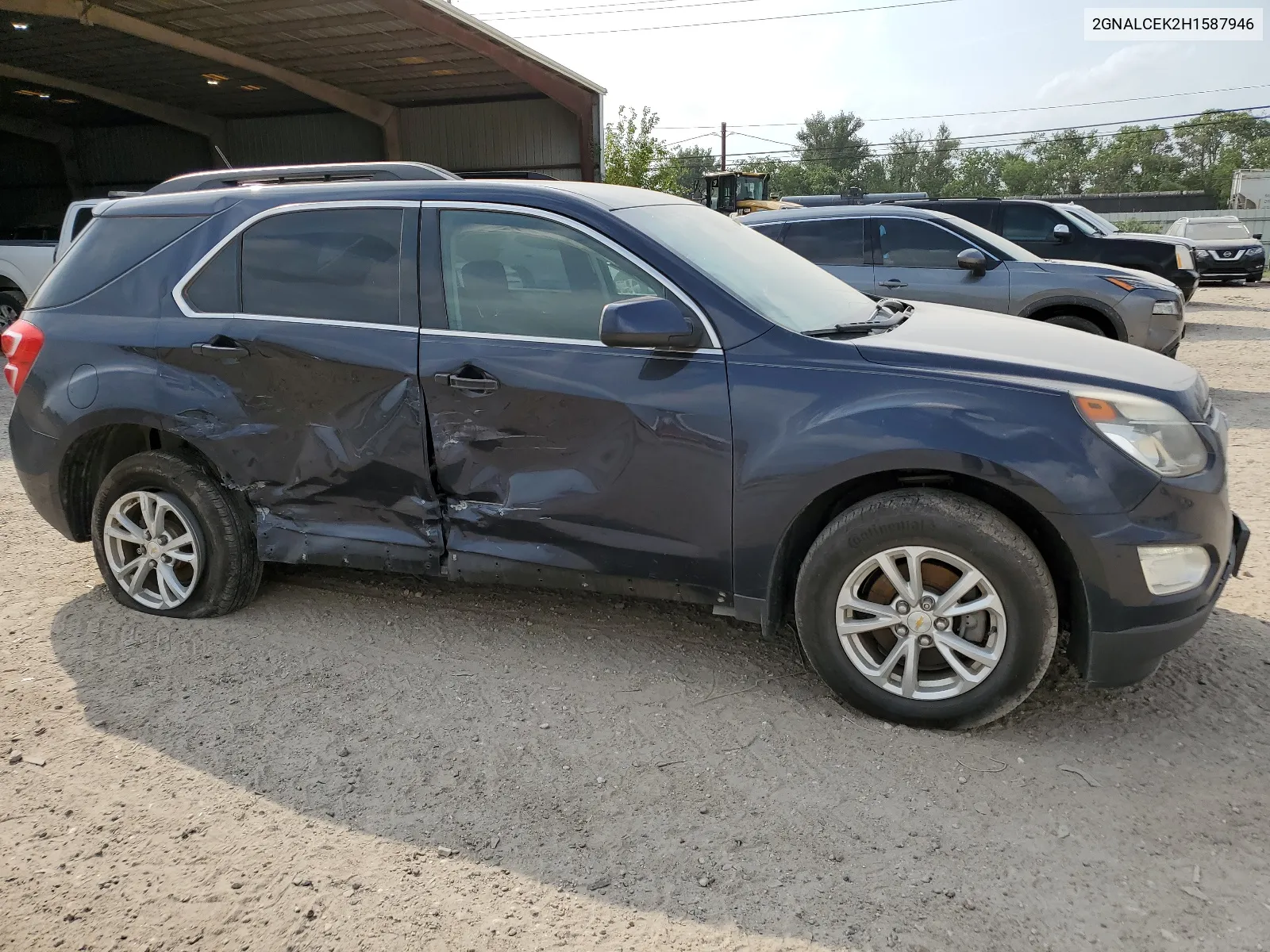 2017 Chevrolet Equinox Lt VIN: 2GNALCEK2H1587946 Lot: 57761674