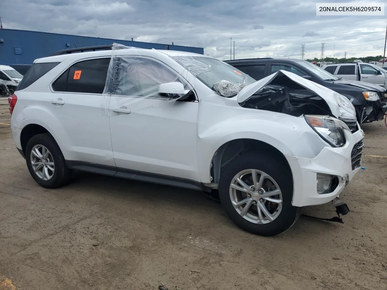 2017 Chevrolet Equinox Lt VIN: 2GNALCEK5H6209574 Lot: 58207964